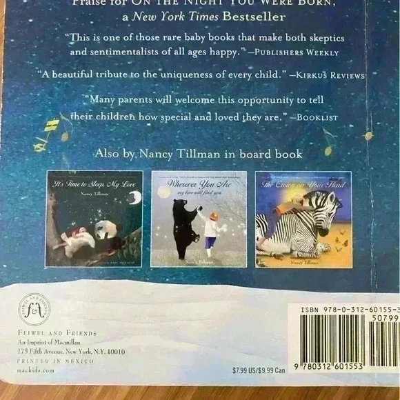 On the night you were born board book - Picture 2 of 2